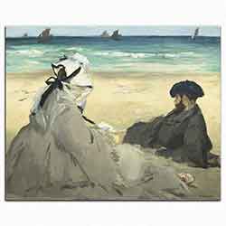 Edouard Manet Kumsalda