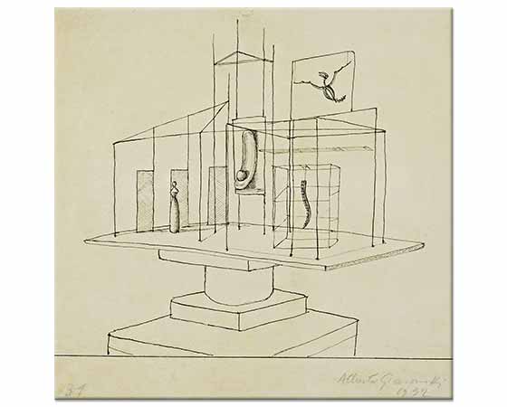 Alberto Giacometti Saray İçin Etüd