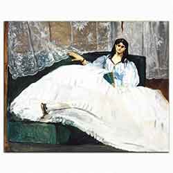 Edouard Manet Jeanne Duval Etüdü