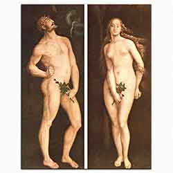 Hans Baldung Grien, Adem ile Havva, 1525