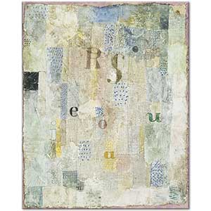 Paul Klee Şarkıcı Rosa Silber'in Ses Rengi