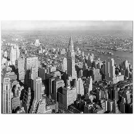 New York Manzarası Panoramik