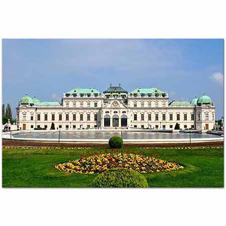 Belvedere Sarayı Viyana Avusturya