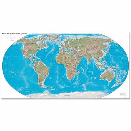 Dünya Coğrafi Haritası