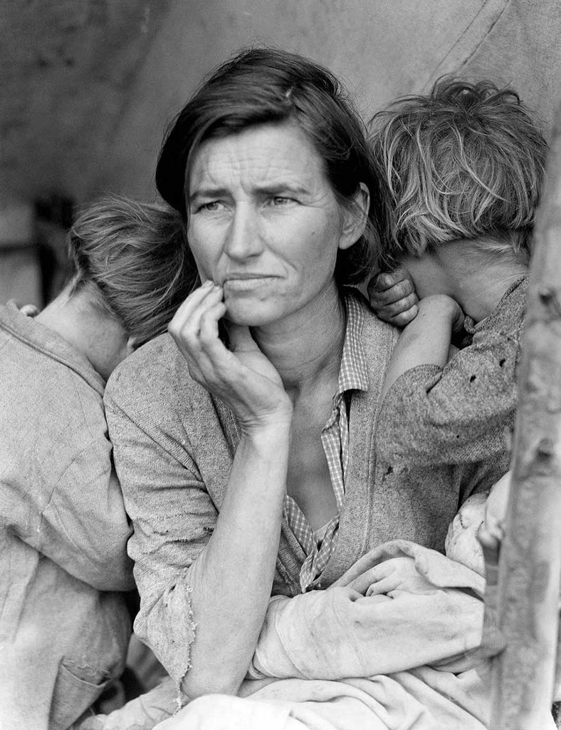 Dorothea Lange Göçmen Anne