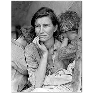 Dorothea Lange Göçmen Anne