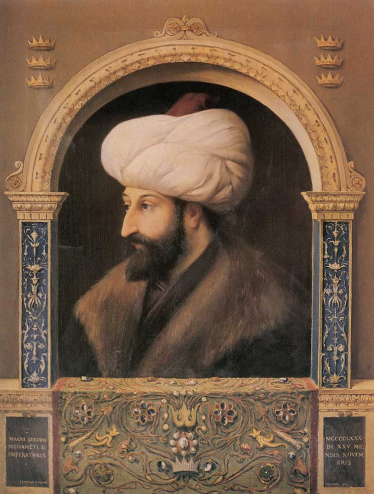 Fausto Zonaro Fatih Sultan Mehmet Portresi