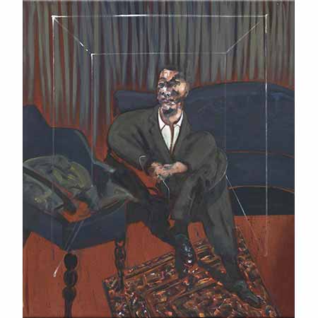 Francis Bacon Oturan Portre Etüdü