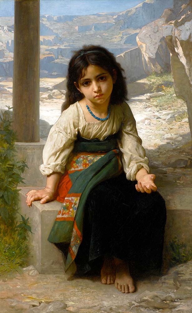 William Adolphe Bouguereau Küçük Şirin Kız