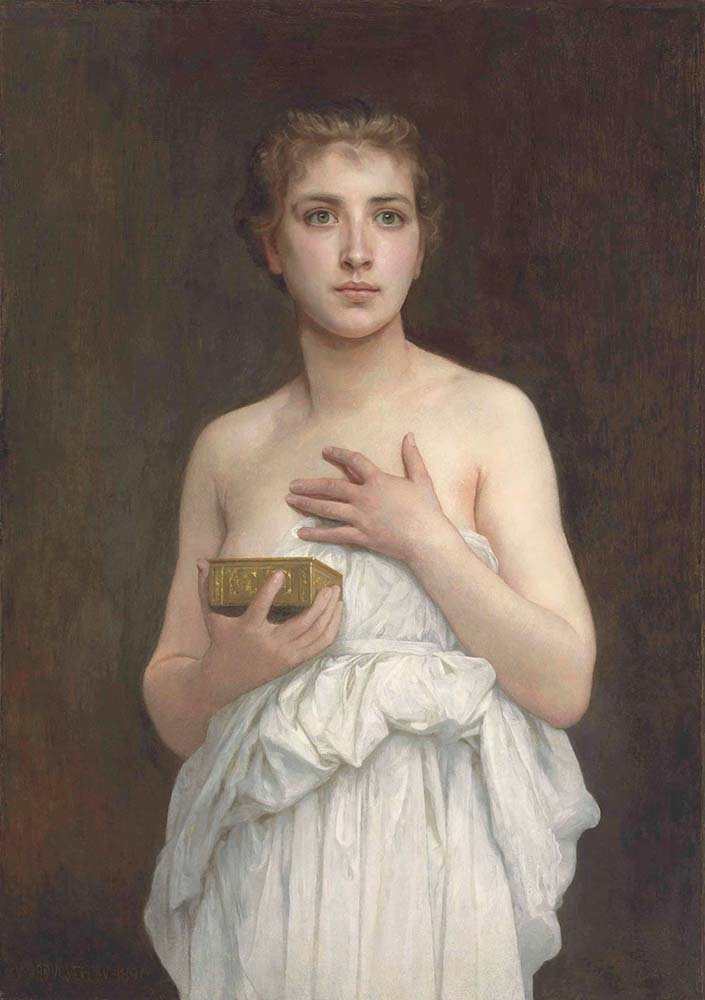 William Adolphe Bouguereau Pandore