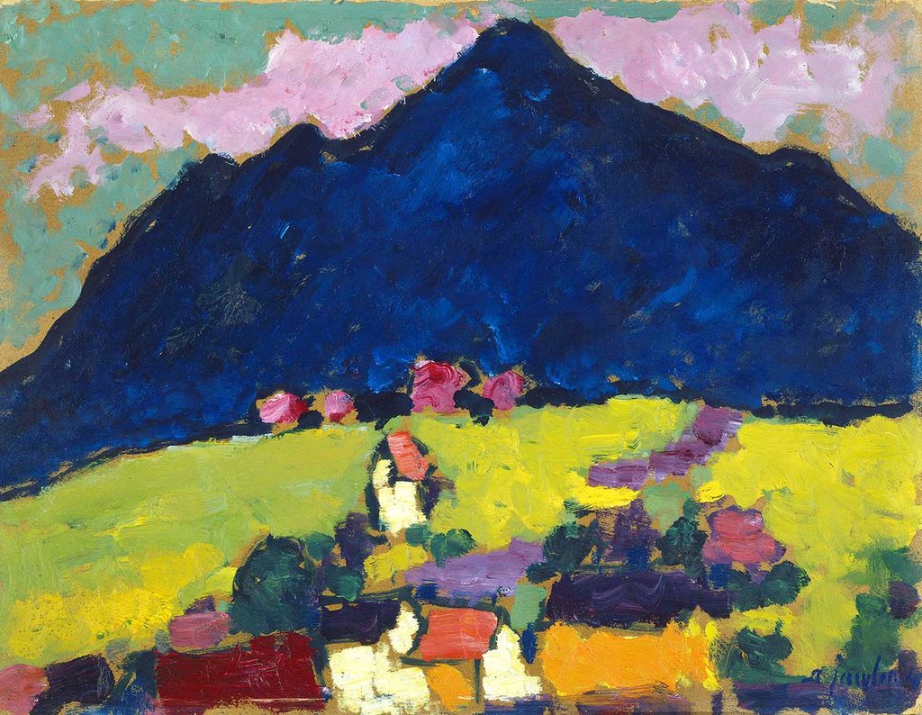 Alexei von Jawlensky Murnau Manzarası