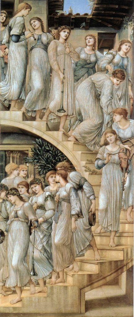 Edward Burne Jones Altın merdivenler