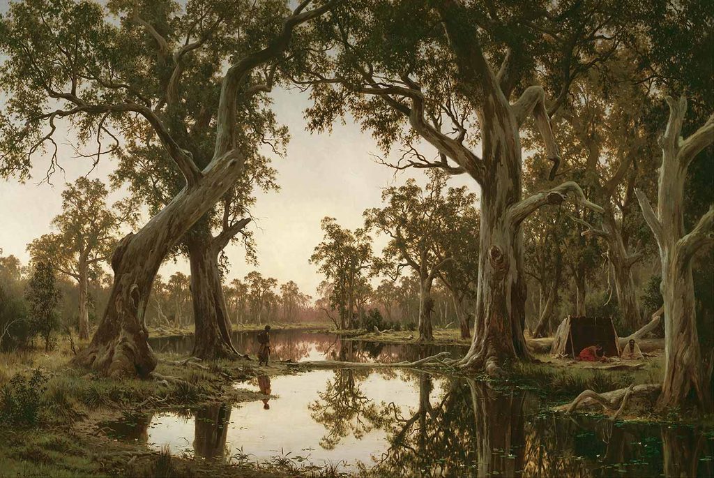 Henry James Johnstone Akşam Gölgeleri Murray