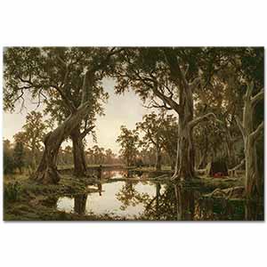 Henry James Johnstone Akşam Gölgeleri Murray