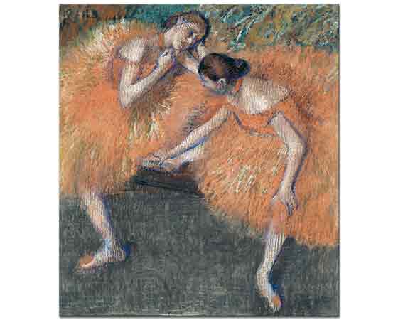 Edgar Degas iki dansçı