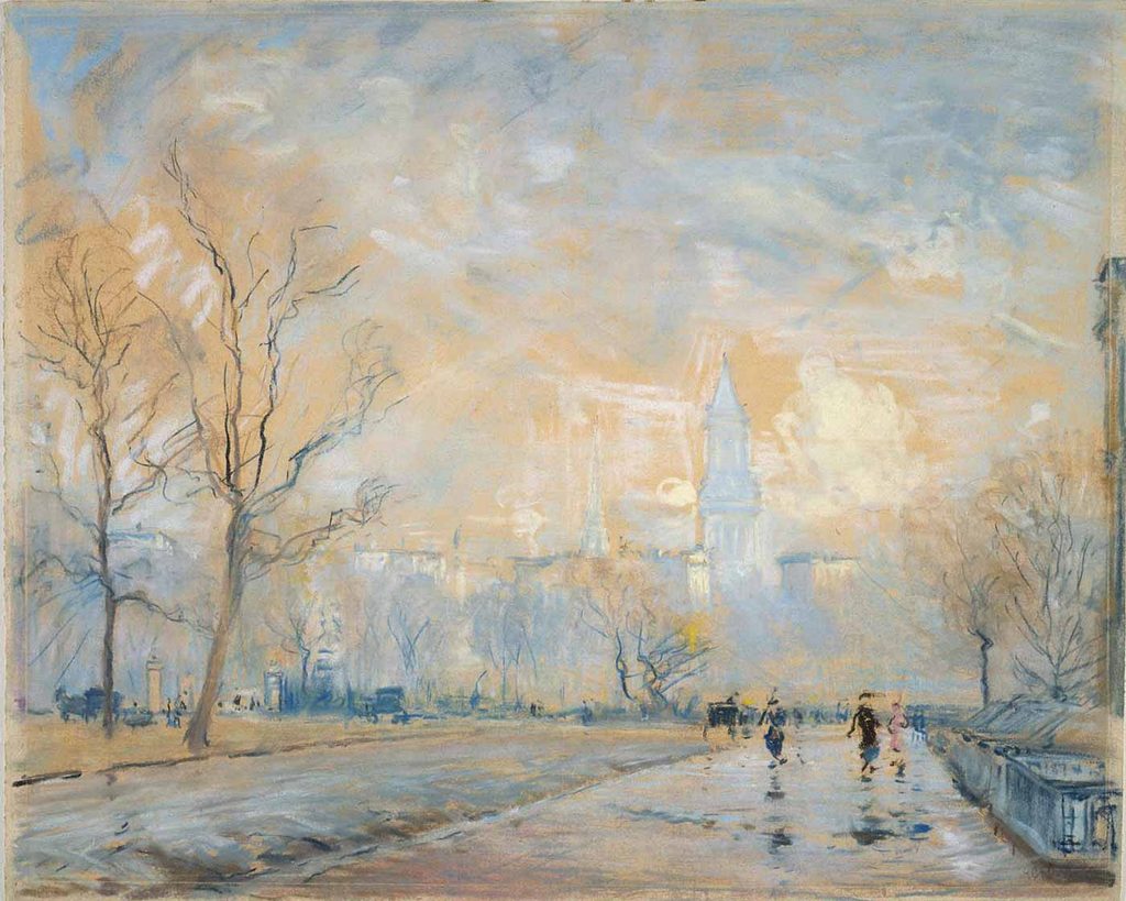 Arthur Clifton Goodwin Parktan Kulenin Görünüşü Boston
