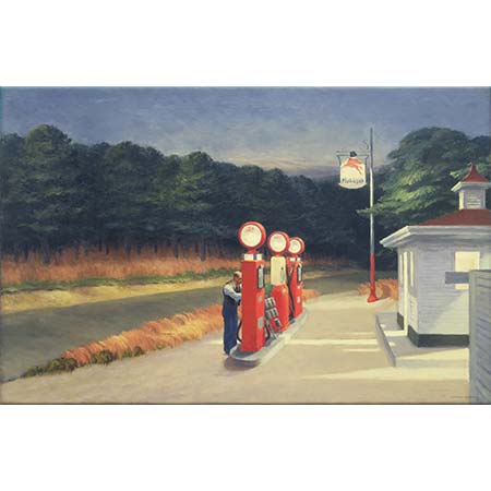 Edward Hopper Petrol İstasyonu