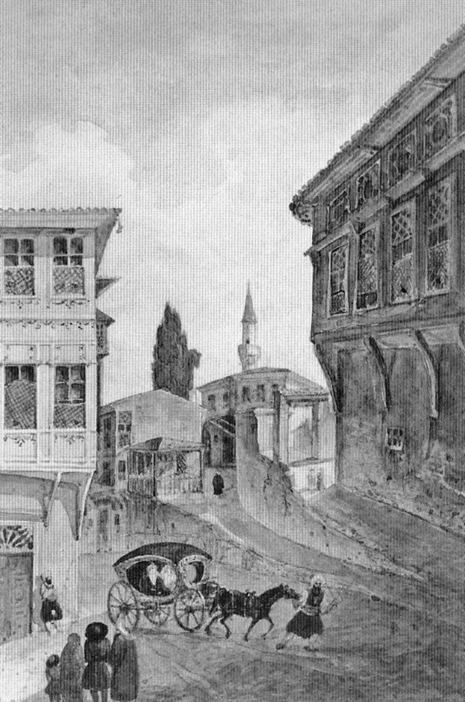 Gaspare Fossati Bir İstanbul Sokağı