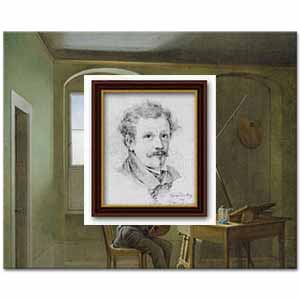 Georg Friedrich Kersting Hayatı ve Eserleri