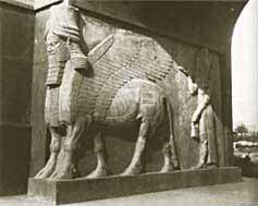 Asur Sanatı Khorsabad Kalesinden