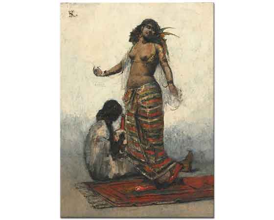 Henri Regnault Köle Kız