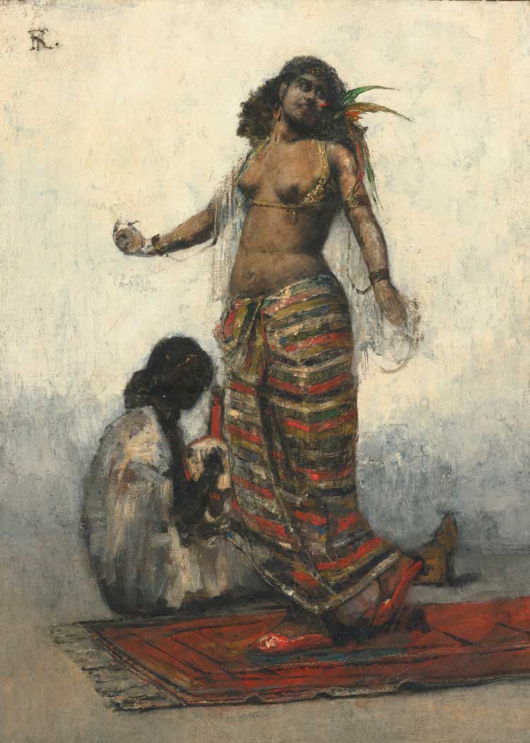 Henri Regnault Köle Kız
