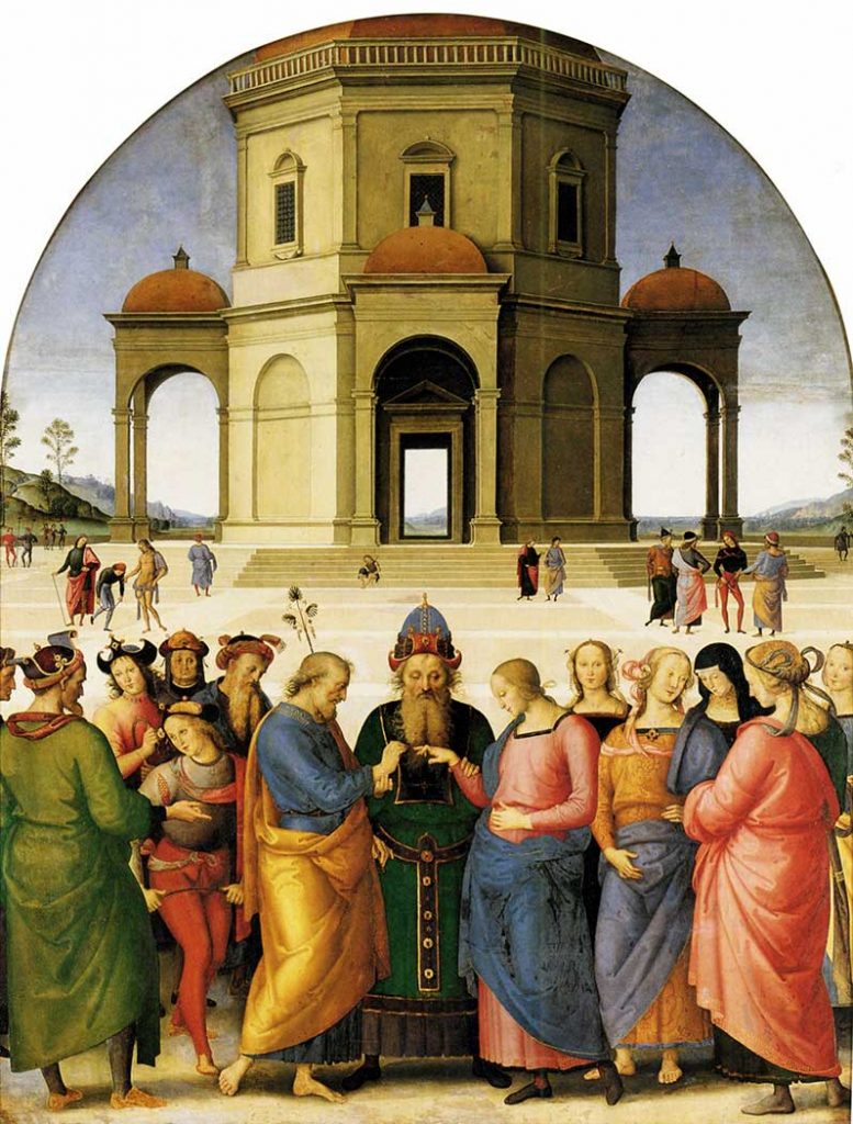 Pietro Perugino Bakire'nin Evliliği