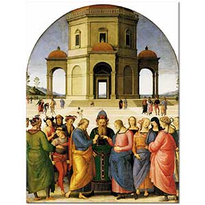 Pietro Perugino Bakire'nin Evliliği