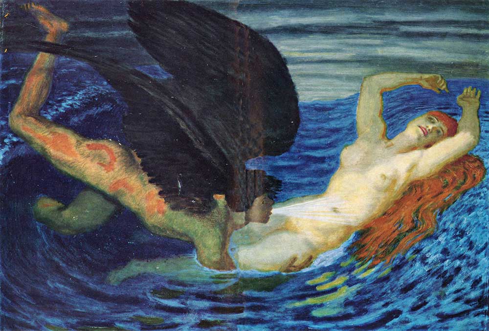 Franz von Stuck Dalga Rüzgarı