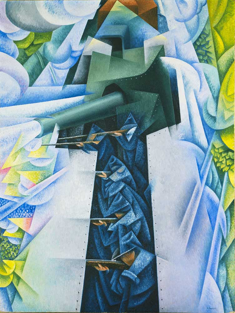 Gino Severini Askeri Tren Savaşta