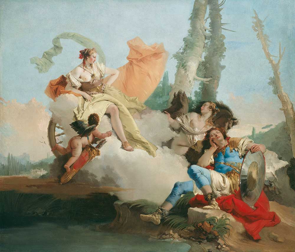 Giovanni Battista Tiepolo Armida'dan Büyülenen Rinaldo