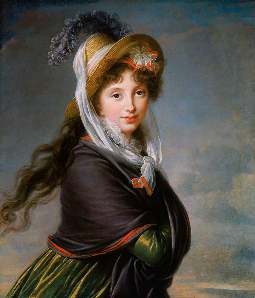 Elisabeth Vigee Le Brun Bir Kadın Portresi