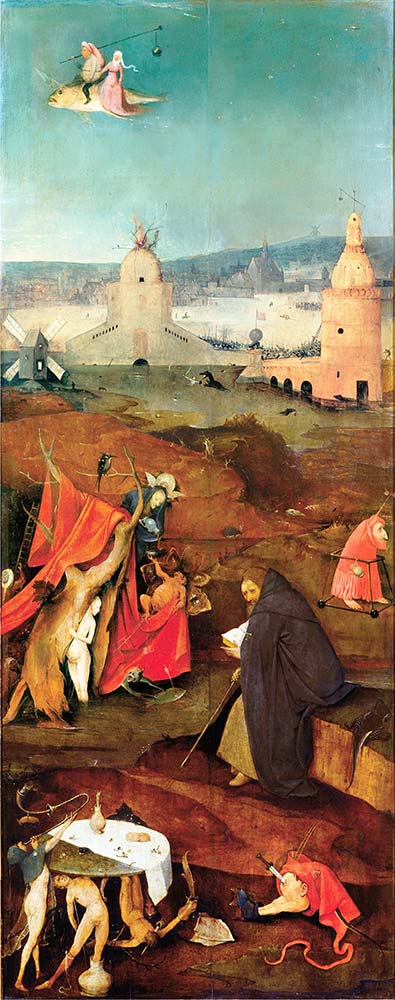 Hieronymus Bosch Aziz Anthony'nin Günaha Teşviki Sağ Kanat