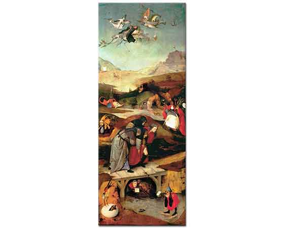 Hieronymus Bosch Aziz Anthony'nin Günaha Teşviki Sol Kanat