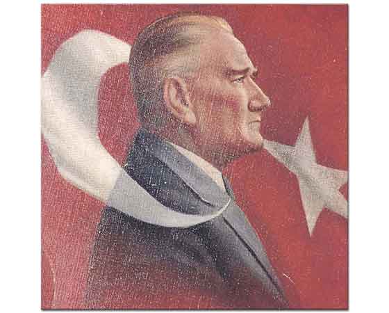 Mahmut Cuda Atatürk Portresi