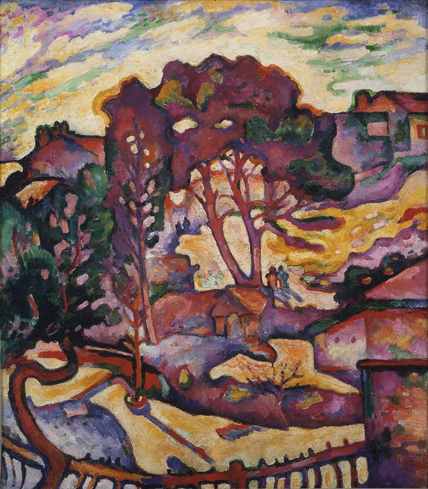 Georges Braque Büyük Ağaçlar