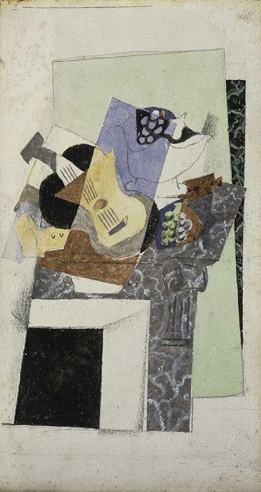 Georges Braque Şömine Üstünde Natürmort