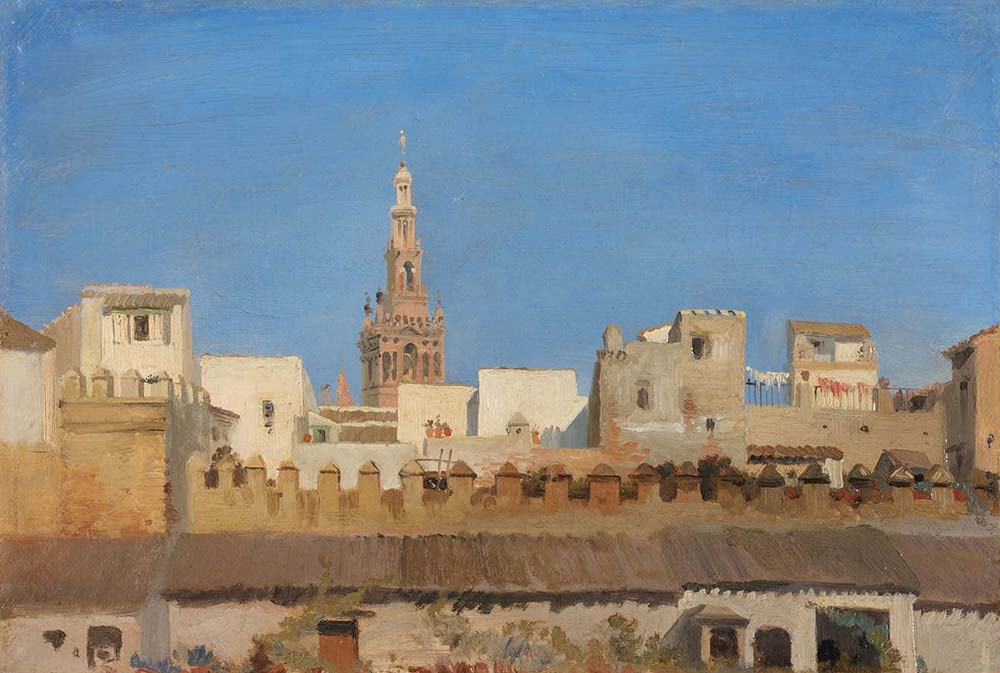 Adrien Dauzats Giralda Sevilla