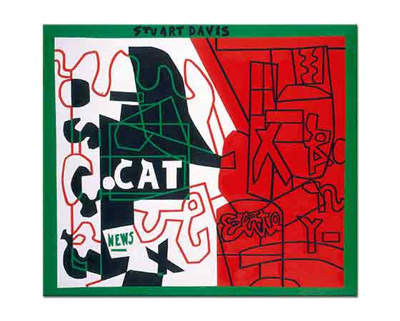 Stuart Davis Pochade