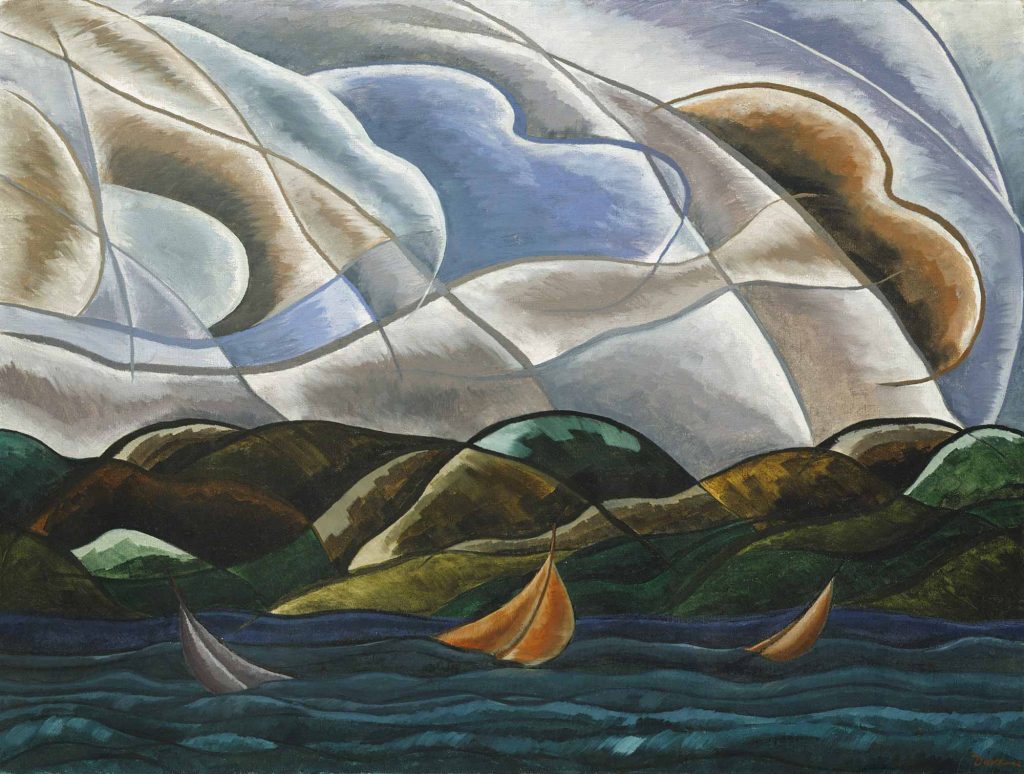 Arthur Dove Bulutlar ve Deniz