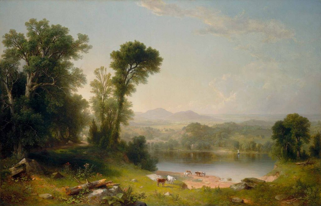 Asher Brown Durand Pastoral Manzara