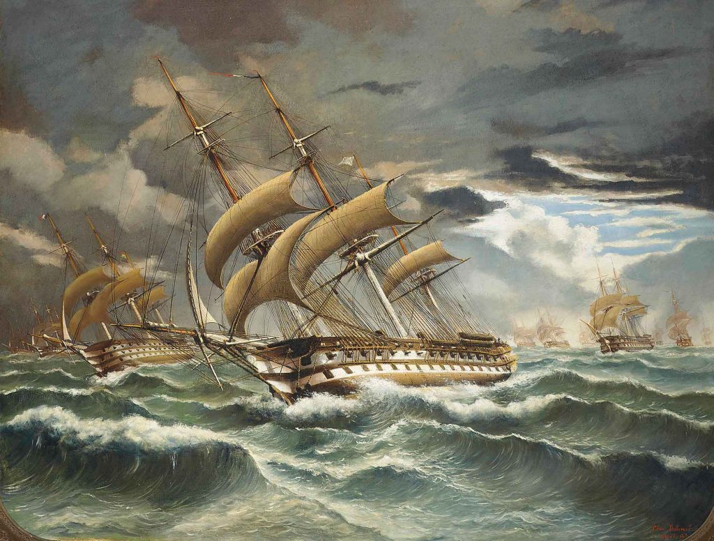 Cheri Francois Dubreuil Fransız Savaş Gemileri