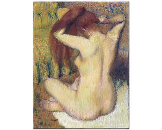 Edgar Degas Saçlarını Düzelten Kadın