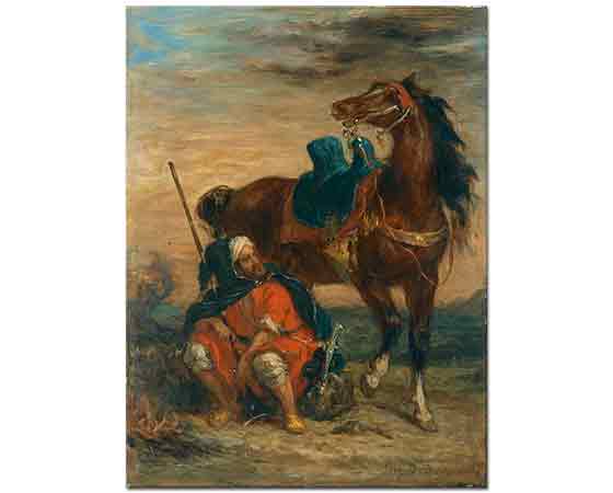 Eugene Delacroix Arap Süvari