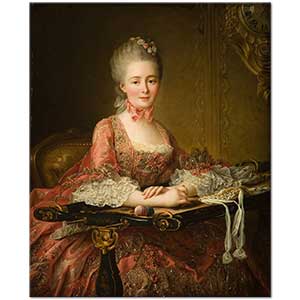 François Hubert Drouais Caumont Markizi