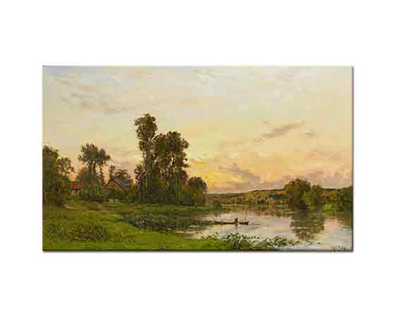 Hippolyte Camille Delpy Seine Nehri Kıyısında