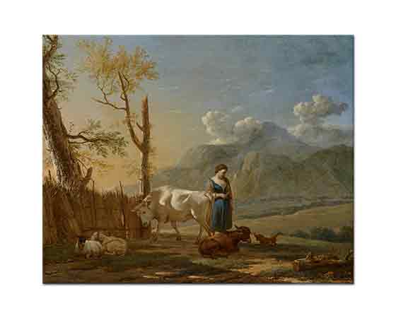 Karel Dujardin, Çoban ve Manzara