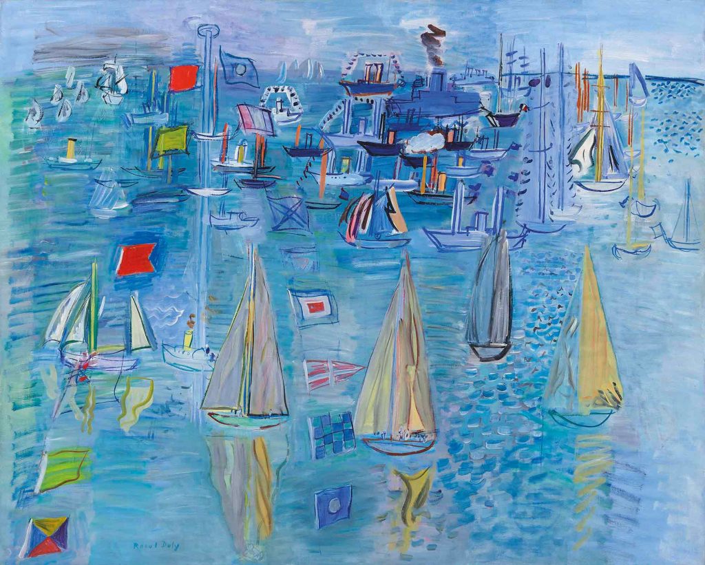 Raoul Dufy Yelkenliler