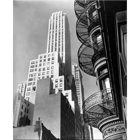 Berenice Abbott Murray Hill Oteli Park Bulvarından