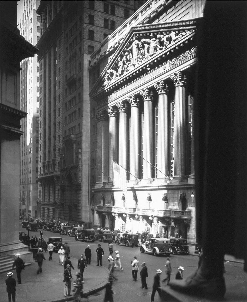 Berenice Abbott New York Borsası